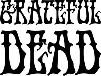 Grateful Dead Lettering Decal / Sticker 13