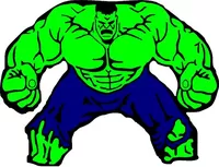 Hulk Decal / Sticker 05