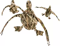 3 Ducks Flying Shadow Grass Blades Camo Decal / Sticker 28