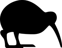 McLaren Kiwi Bird Decal / Sticker 12