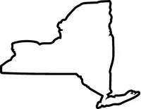 New York State Decal / Sticker 02