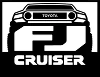 Toyota FJ Cruiser Decal / Sticker 07