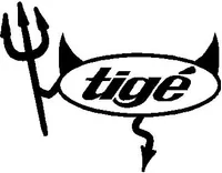 Tige Devil Decal / Sticker