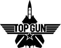 Top Gun Decal / Sticker 05