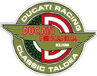 Ducati Racing Classic Taldea Decal / Sticker