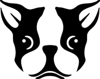 Boston Terrier Decal / Sticker 02