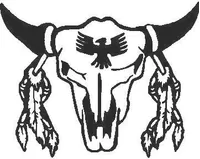 Bull Skull 04 Decal / Sticker