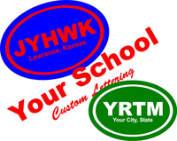 Country Oval Decals and Stickers