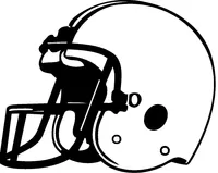 Football Helmet Decal / Sticker
