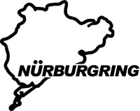 Nurburgring Decal / Sticker 02
