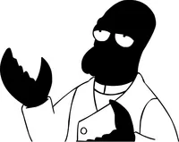 Zoidberg Decal / Sticker 02