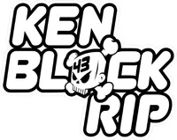 Ken Block RIP Decal / Sticker 14