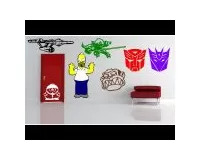 CUSTOM COMIC and CARTOON WALL DECALS and COMICA AND CARTOON WALL STICKERS