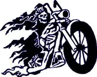 Chopper Reaper Decal / Sticker Design 1