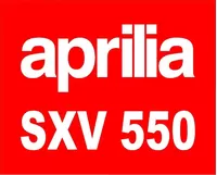 Aprilia SXV 550 Decal / Sticker 18