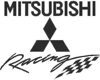 Mitsubishi Racing Decal / Sticker 02