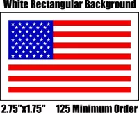 American Flag Decals / Stickers in BULK