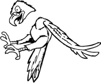 Eagles Mascot Decal / Sticker