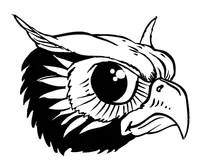 Owls Mascot Decal / Sticker 5