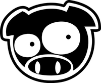 PIG DECALS and PIG STICKERS