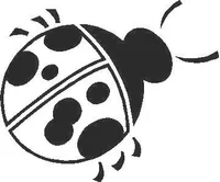 Ladybug Decal / Sticker 01