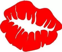 Lips Decal / Sticker 02