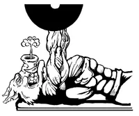Weightlifting Razorbacks Mascots Decal / Sticker 2