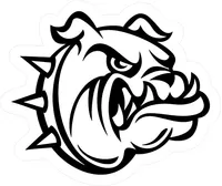 Bulldog Mascot Decal / Sticker 18