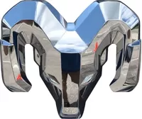 Simulated 3D Chrome Ram Decal / Sticker 46