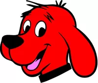 Custom Clifford Big Red Dog Decals and Stickers - Any Size & Color