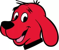 Clifford Big Red Dog Decal / Sticker 01