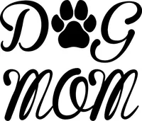 Custom DOG MOM Decals and Stickers Any Size & Color