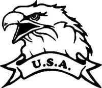 Eagle Decal / Sticker 07b