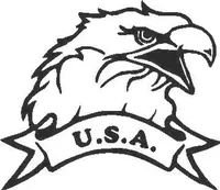 Eagle Decal / Sticker 07