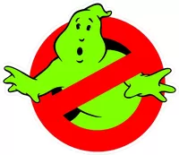 Lime Green Ghostbusters Decal / Sticker 08