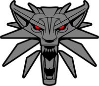 The Witcher Wolf Decal / Sticker 06