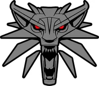 The Witcher Wolf Decal / Sticker 04