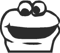 Cookie Monster Decal / Sticker