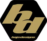 Gold and Black Baja Designs Decal / Sticker 17