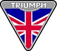 Triumph Triangle British Flag Decal / Sticker 45