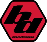 Red and Black Baja Designs Decal / Sticker 05