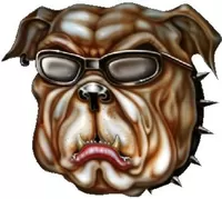 Bulldog Decal / Sticker 18