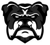 Bulldog Decal / Sticker 19