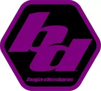 Purple and Black Baja Designs Decal / Sticker 16