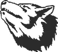 Wolf Decal / Sticker 03