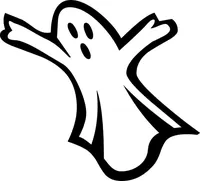 Ghost Decal / Sticker 03