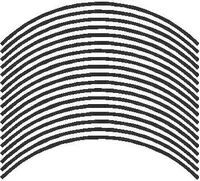 Rim Stripe for 17 inch rim THIN STYLE
