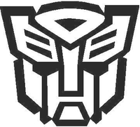 Transformers Autobot 10 Decal / Sticker