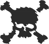 Skull Decal / Sticker 01