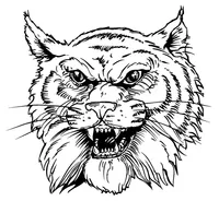 Wildcats Mascot Decal / Sticker 2